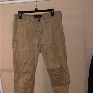 American Eagle khaki joggers